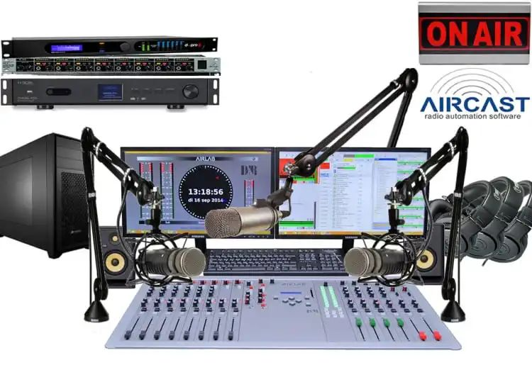 Onze studio - Radio Alblasserdam